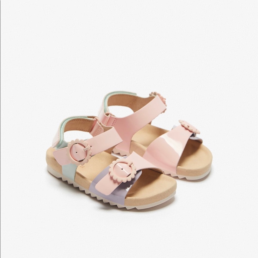 Zara Buckle Sandal